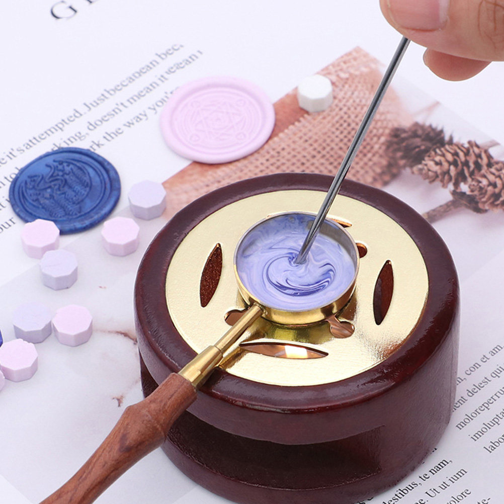 Wax Melt Burner - 2 Pcs Spoons Wax Seal Stamp