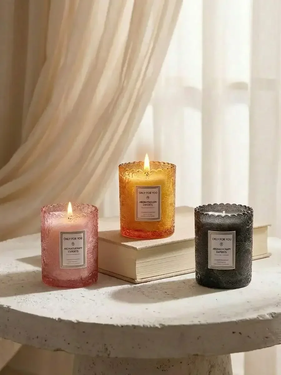 Home Fragrance Natural - Natural Soy Wax Scented Candle -