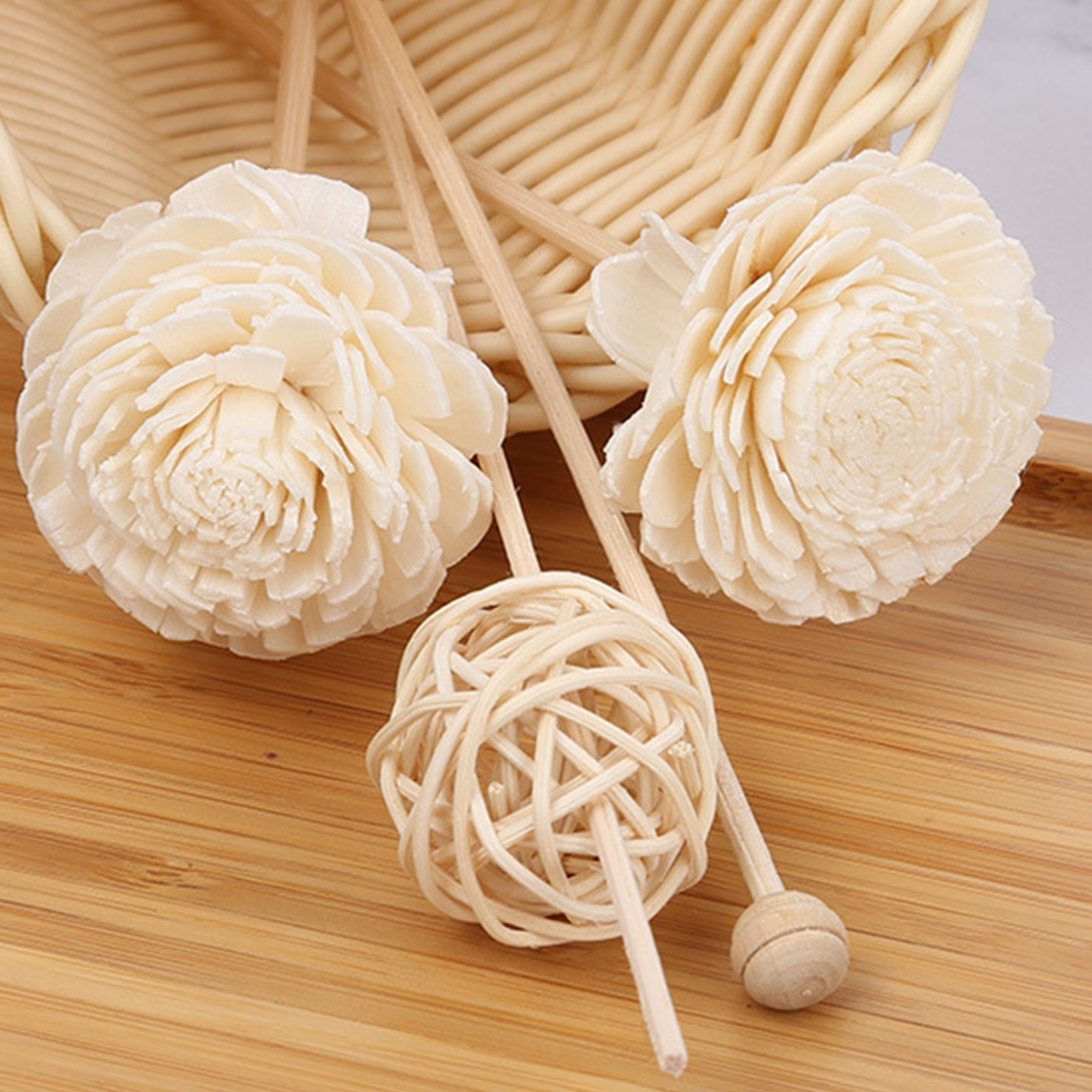 10Pcs Aromatherapy Rattan Diff - Home Fragrance Natural ulasan dan harga