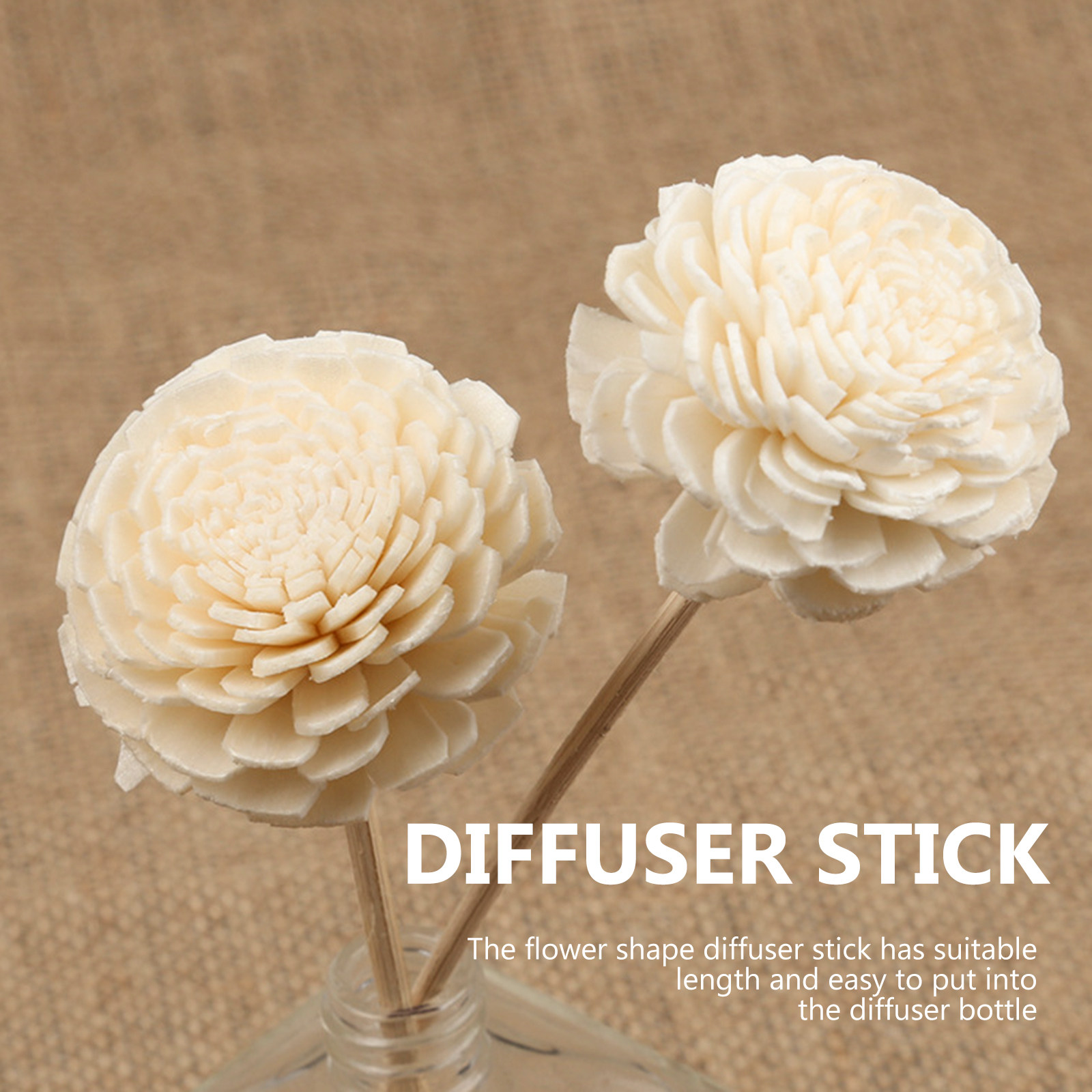 10Pcs Aromatherapy Rattan Diff - Home Fragrance Natural ulasan dan harga