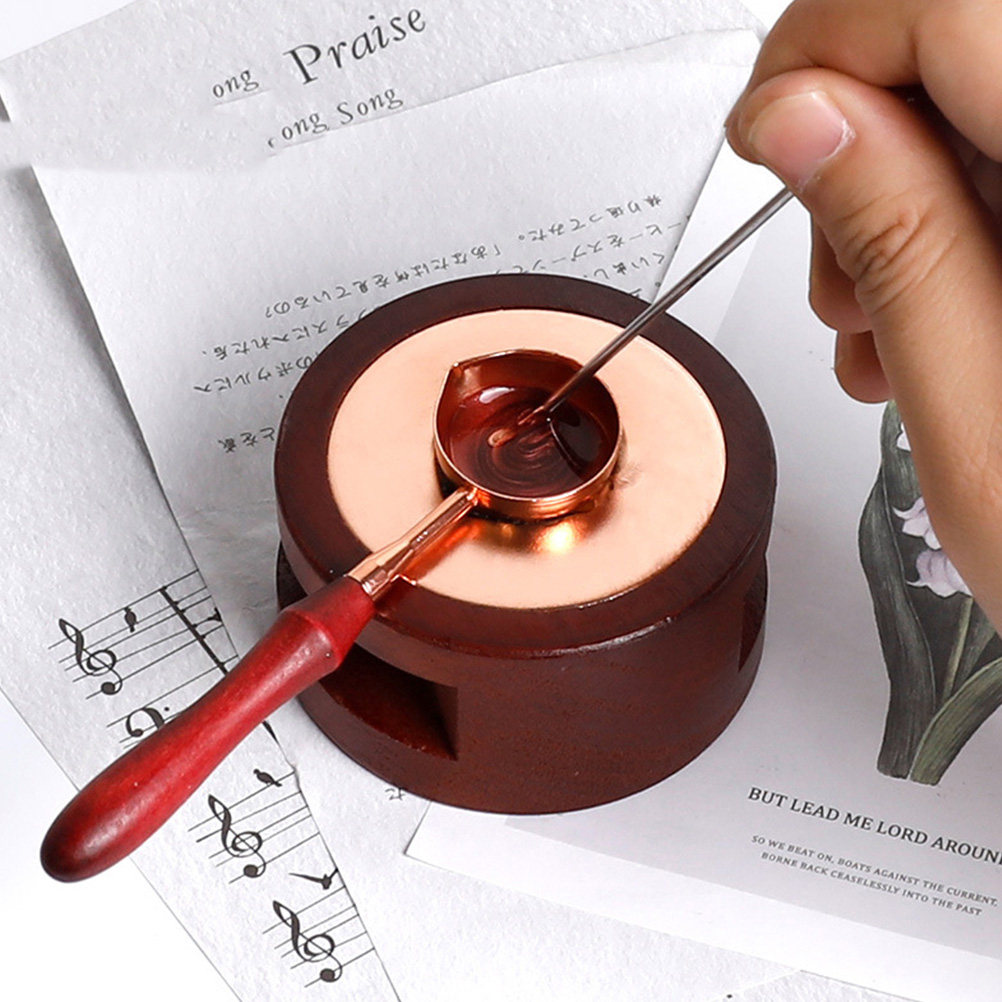 2 Pcs Spoons Wax Seal Stamp St - Wax Melt Burner ulasan dan harga