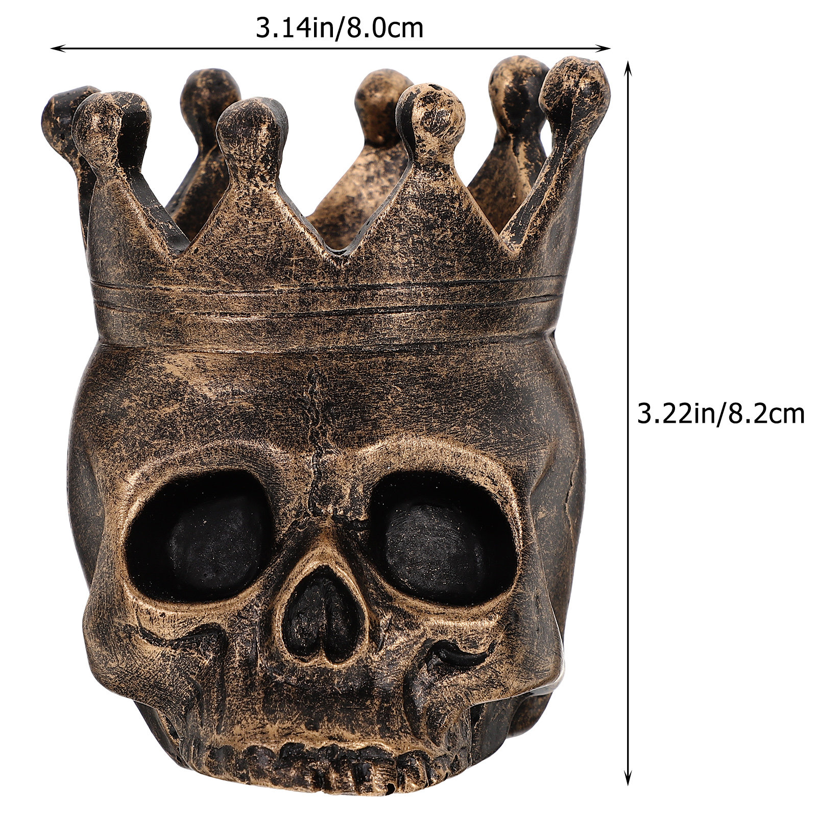 Skull C Holder Resin Container - Wax Melt Burner ulasan dan harga