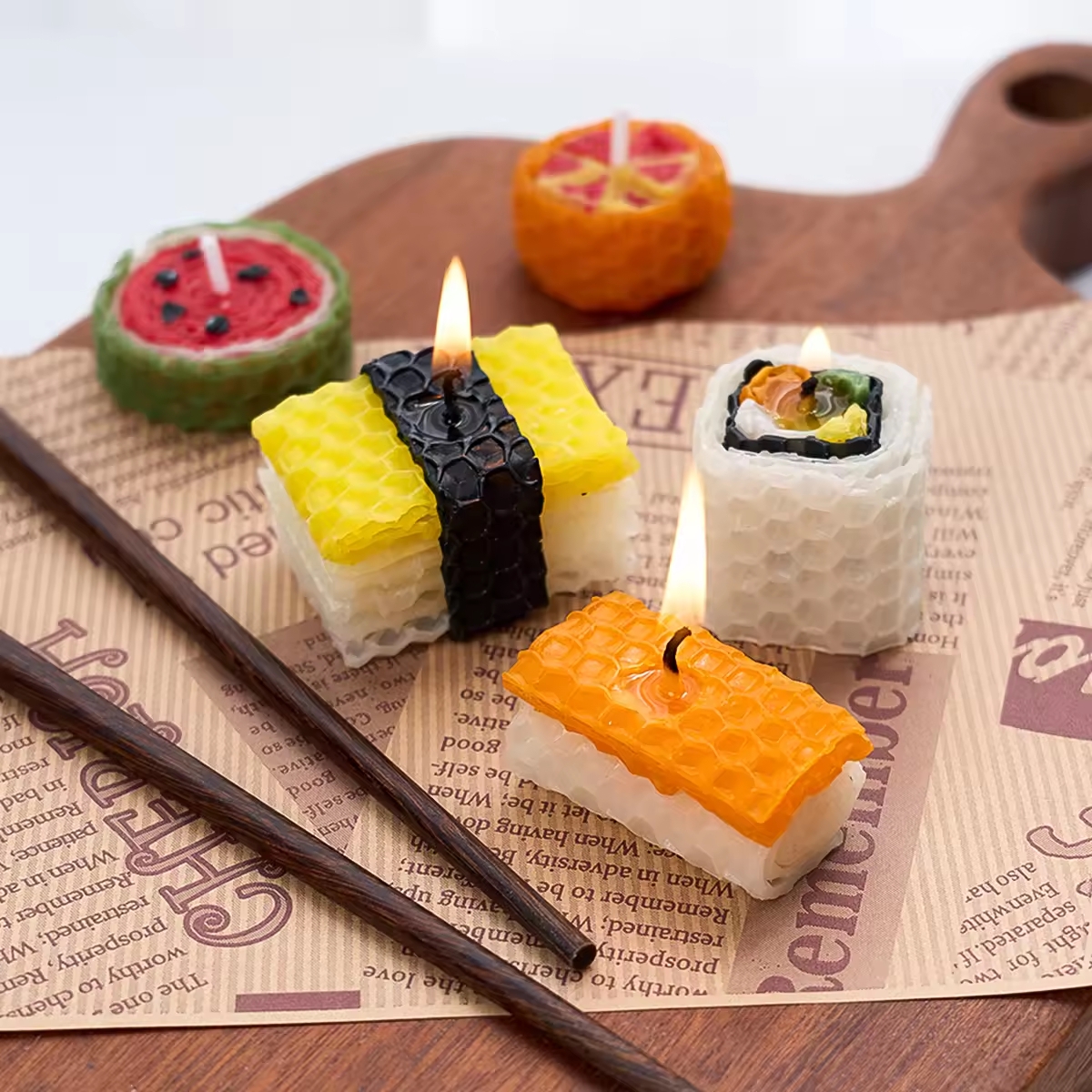 13pcs 20*20cm Color Beeswax Sh - Beeswax Taper Candle ulasan dan harga