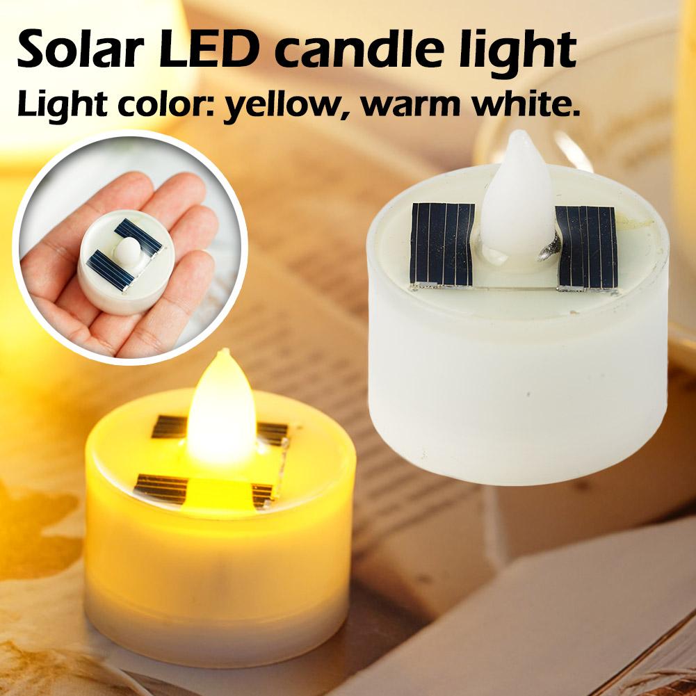New Solar Candles Flameless LE - Beeswax Taper Candle ulasan dan harga