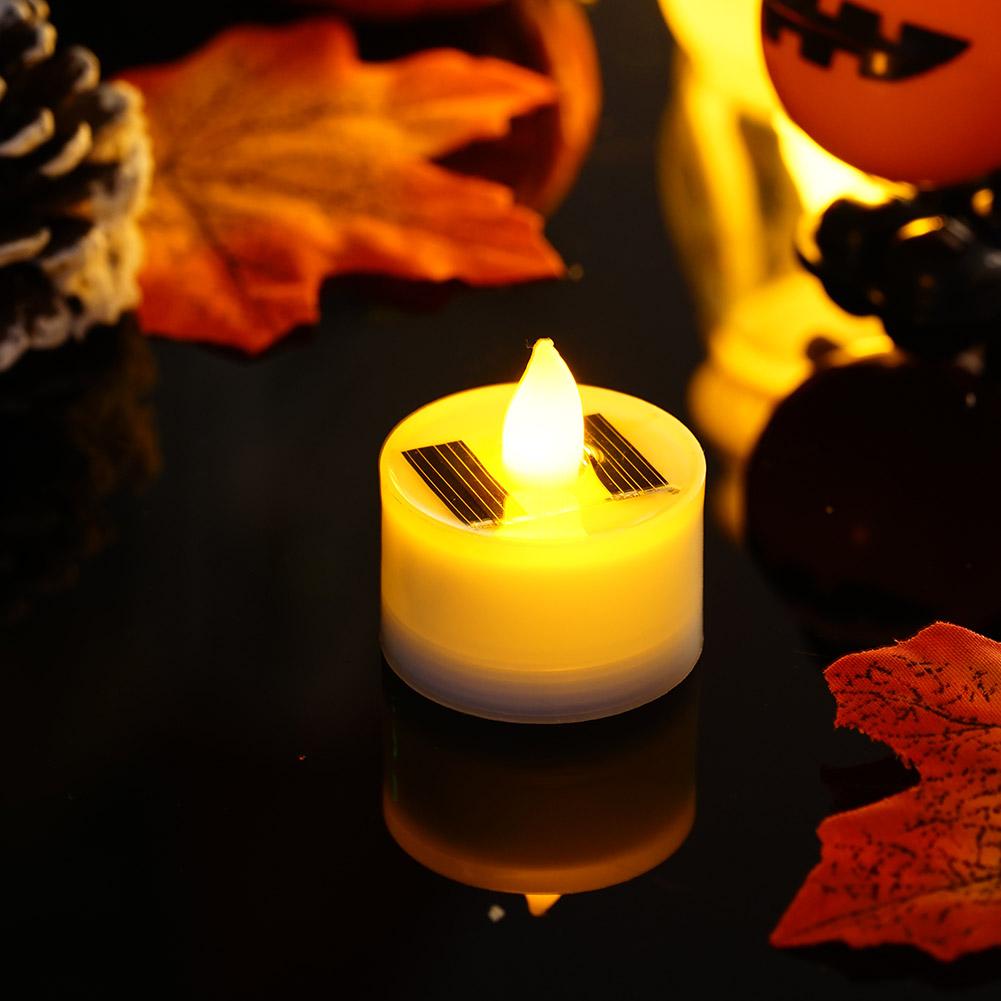 New Solar Candles Flameless LE - Beeswax Taper Candle ulasan dan harga