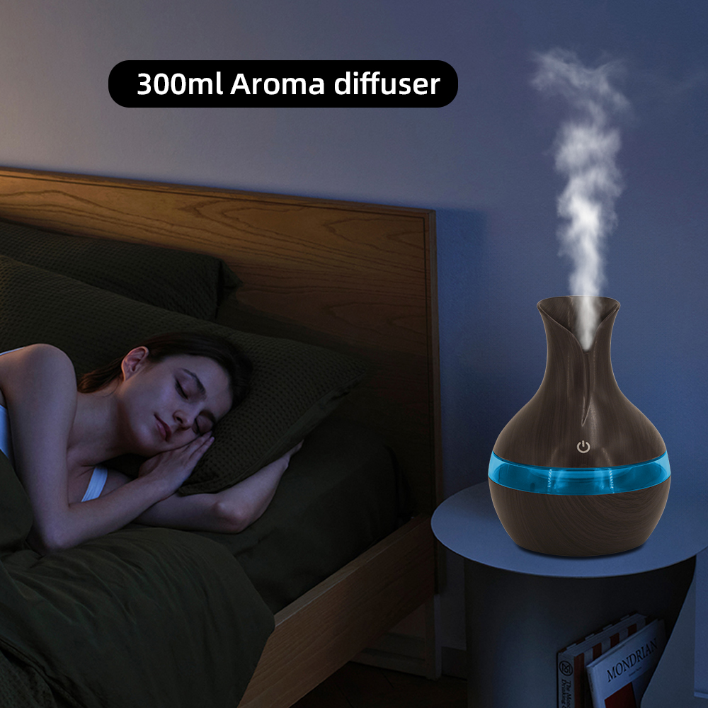 300ml USB Aromatherapy Humidif - Home Fragrance Natural ulasan dan harga