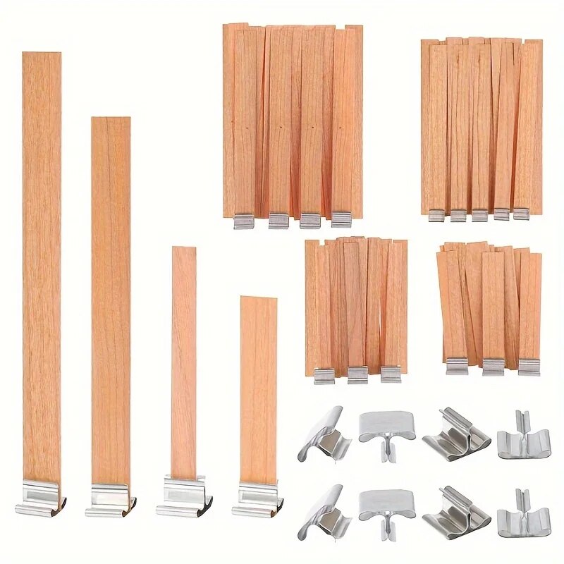 30pcs High Quality Wooden Cand - Beeswax Taper Candle ulasan dan harga