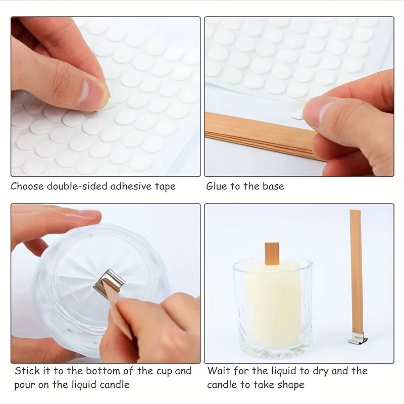 30pcs High Quality Wooden Cand - Beeswax Taper Candle ulasan dan harga