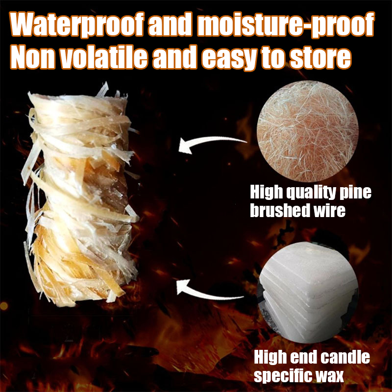 30/60/100/120PCS Natural Fire  - Wax Melt Burner ulasan dan harga