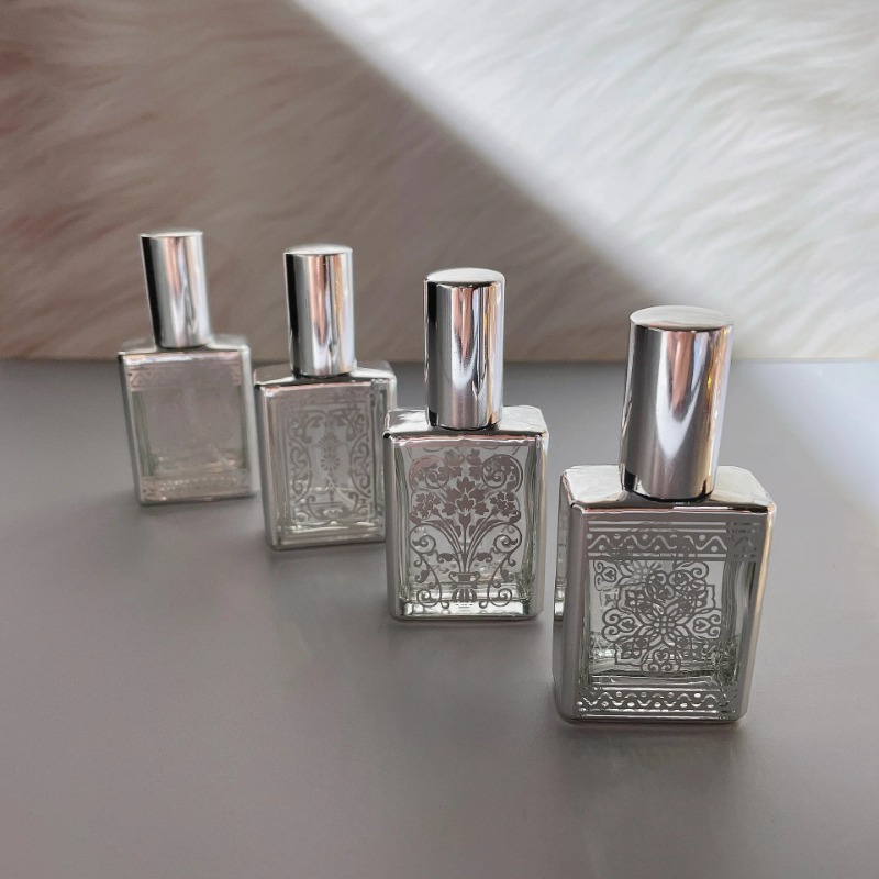 15ml 4 Random Patterns Glass P - Perfume Atomizer Travel ulasan dan harga