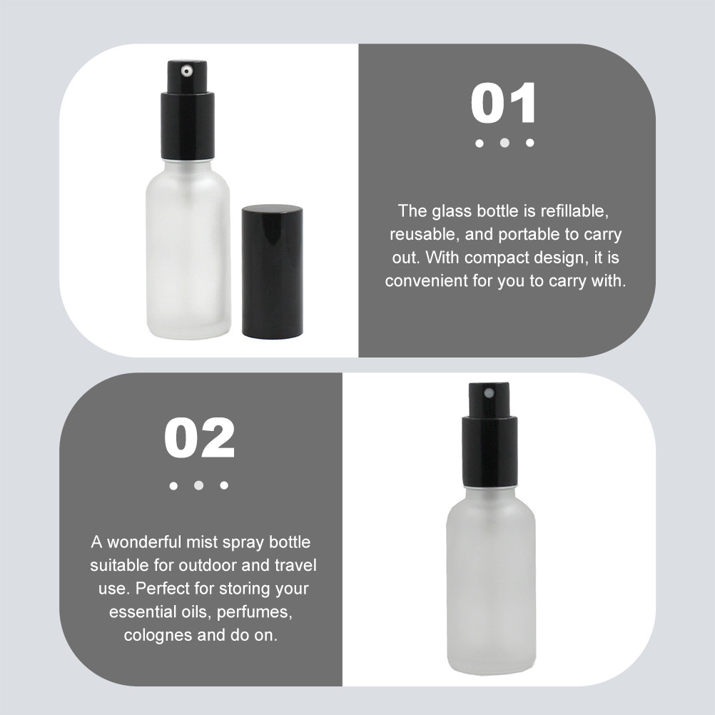 3Pcs Essential Oil Spray Bottl - Perfume Atomizer Travel ulasan dan harga