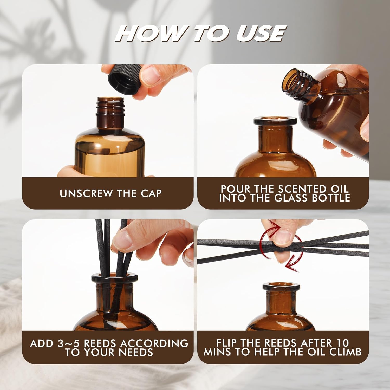 Vanilla Reed Diffuser Set, 8.1 - Home Fragrance Vanilla Reed Diffuser ulasan dan harga