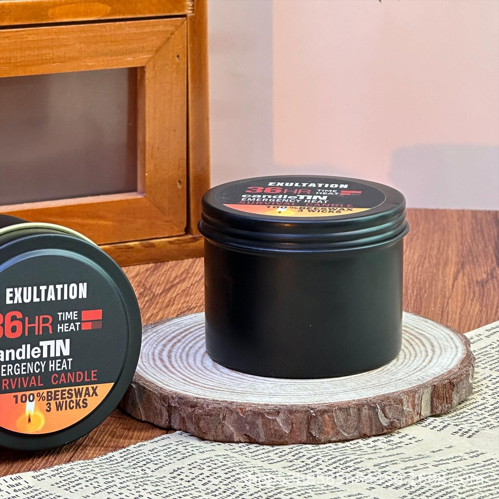 Emergency Candle 36 Hour 3 Wic - Beeswax Taper Candle ulasan dan harga