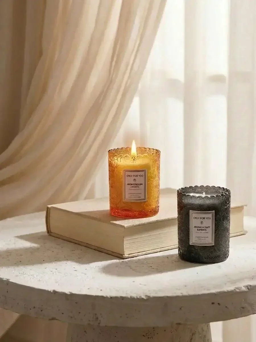 Natural Soy Wax Scented Candle - Home Fragrance Natural ulasan dan harga