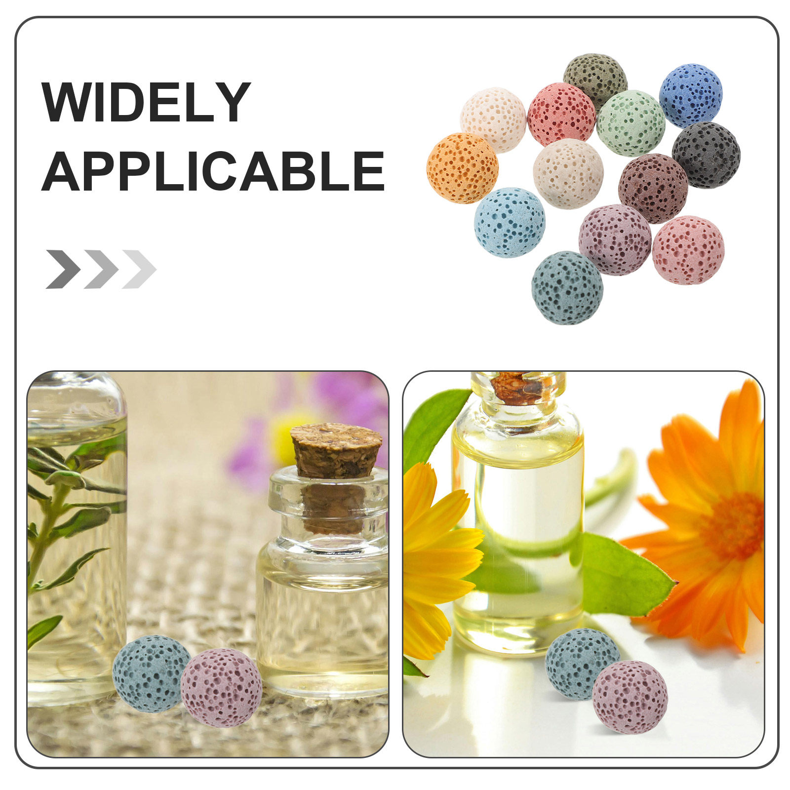 26Pcs Natural Volcanic Rock Be - Home Fragrance Natural ulasan dan harga