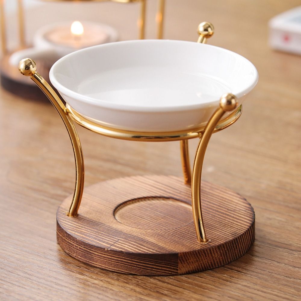 Practical Wooden Base Aromathe - Wax Melt Burner ulasan dan harga