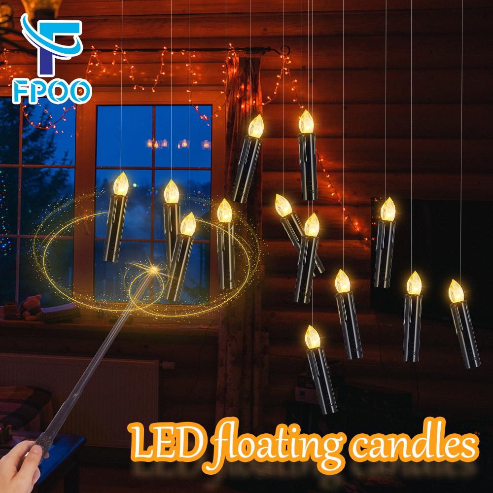 LED Floating Candle for Home D - Beeswax Taper Candle ulasan dan harga