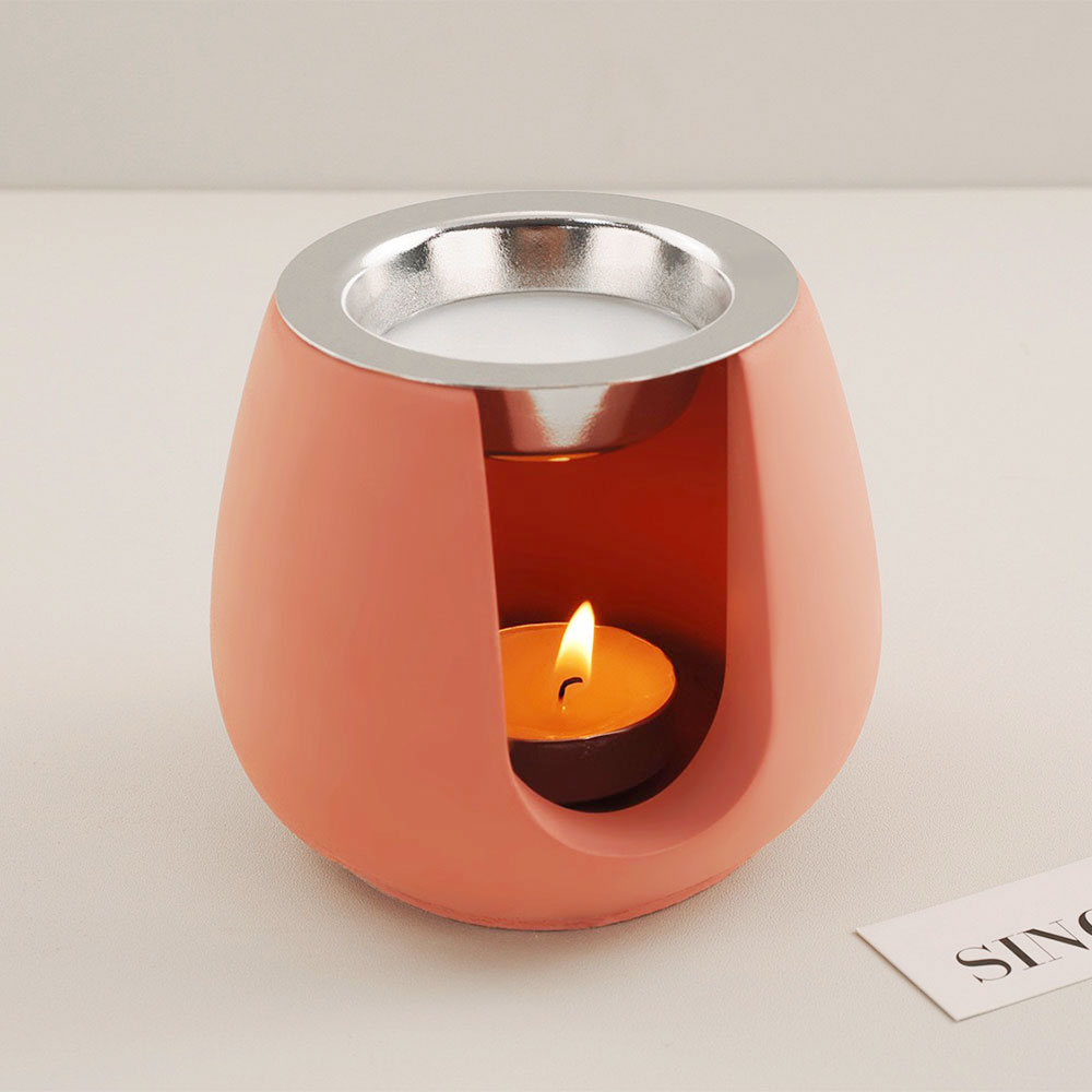 Cylindrical Incense Burner Sil - Wax Melt Burner ulasan dan harga