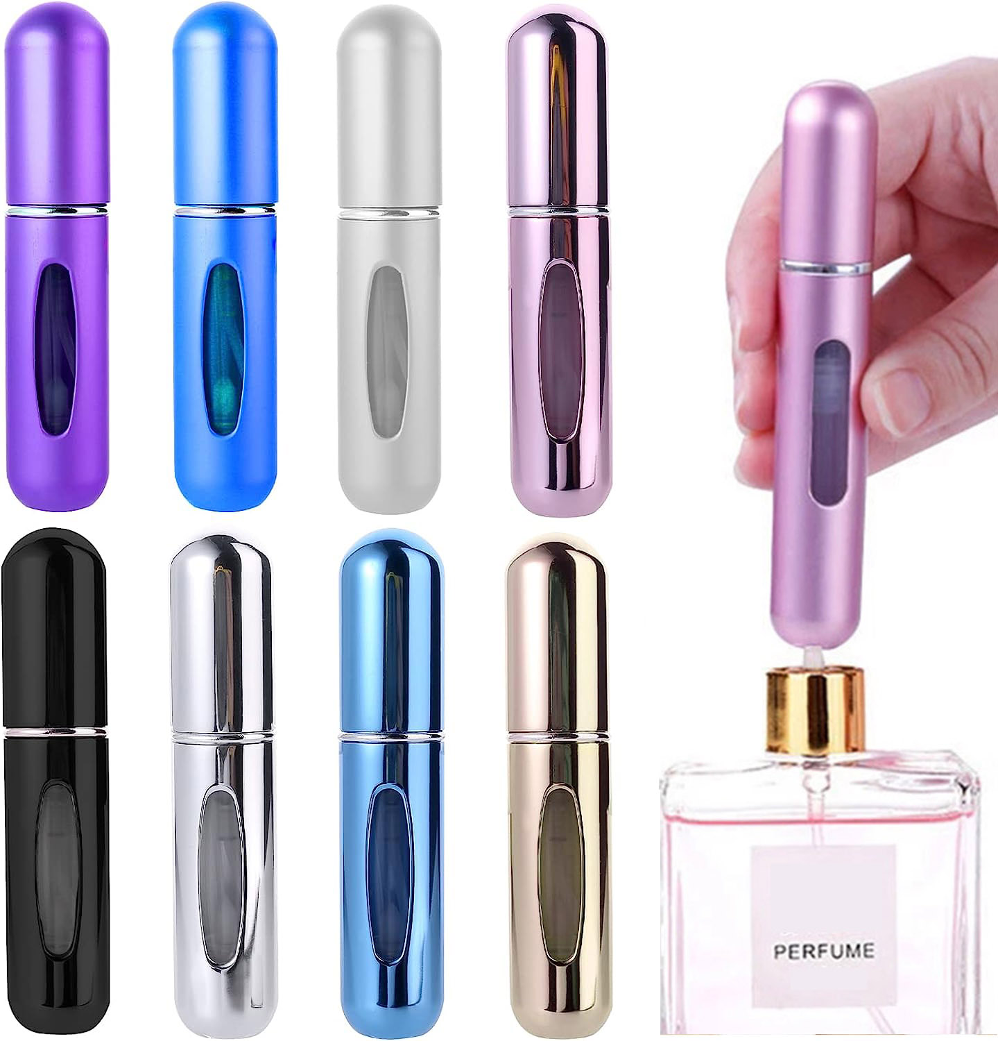 Refillable Mini Perfume Bottle - Perfume Atomizer Travel ulasan dan harga