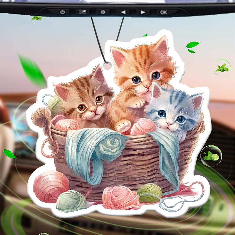 Cute Kitten Watercolor Style D - Home Fragrance English Pear And Freesia ulasan dan harga