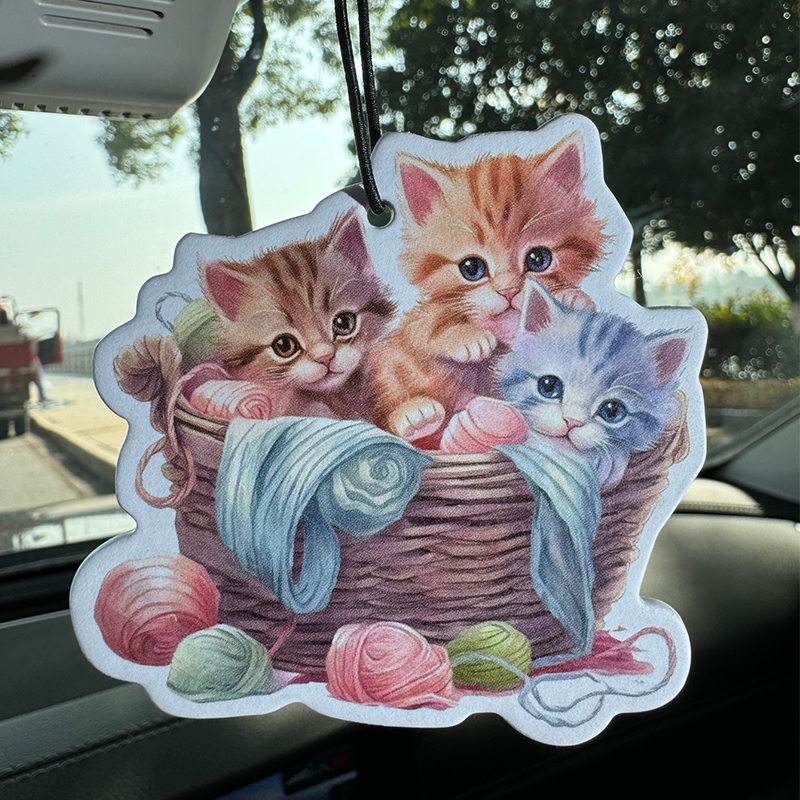 Cute Kitten Watercolor Style D - Home Fragrance English Pear And Freesia ulasan dan harga