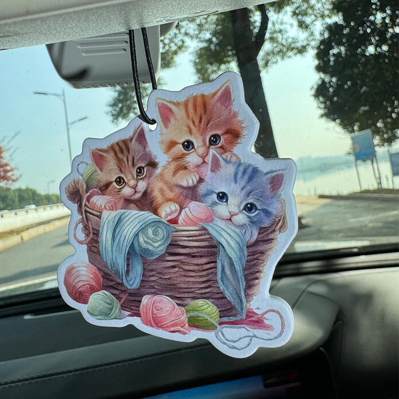 Cute Kitten Watercolor Style D - Home Fragrance English Pear And Freesia ulasan dan harga