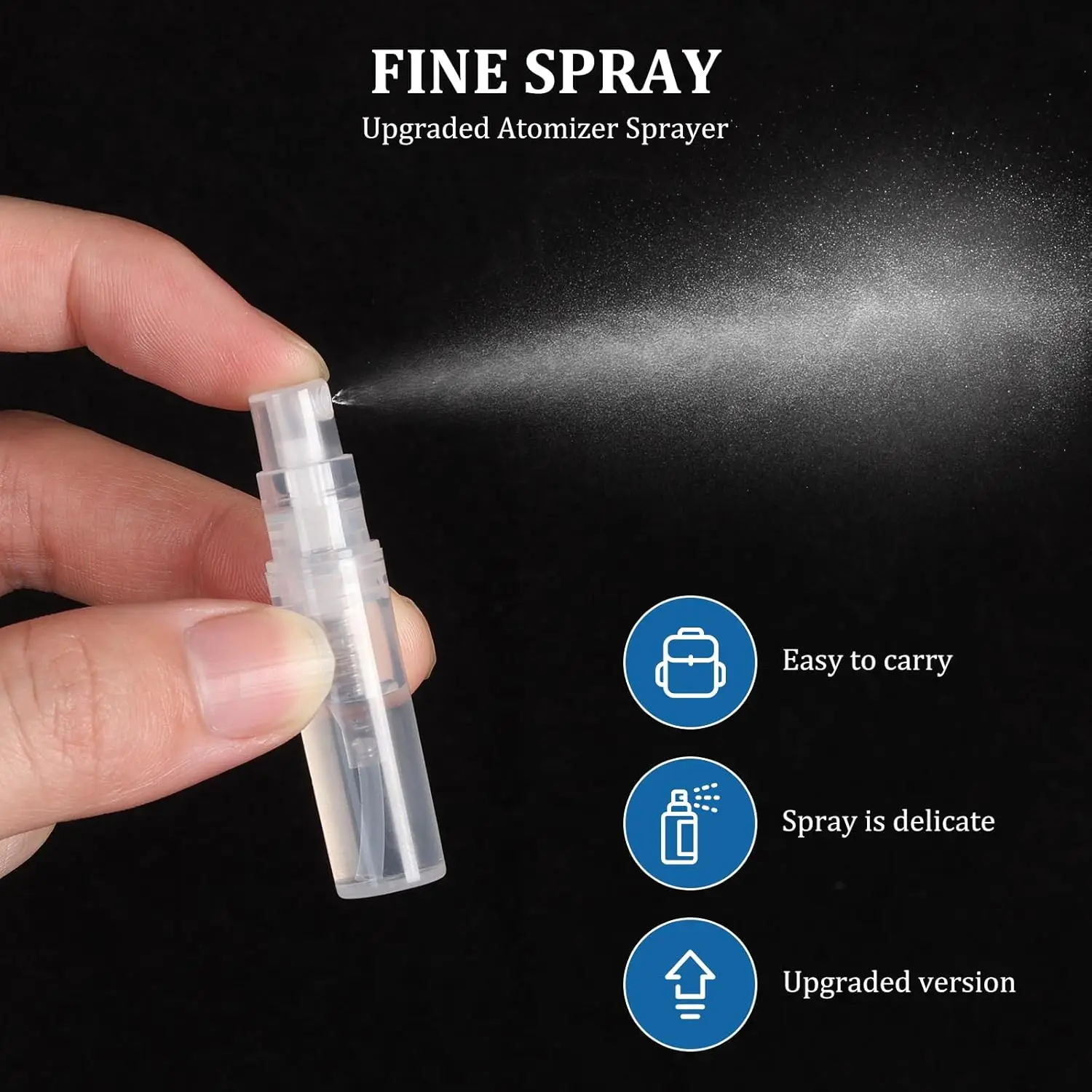 3 ml Mini Spray Bottles, 10 Pa - Perfume Atomizer Travel ulasan dan harga