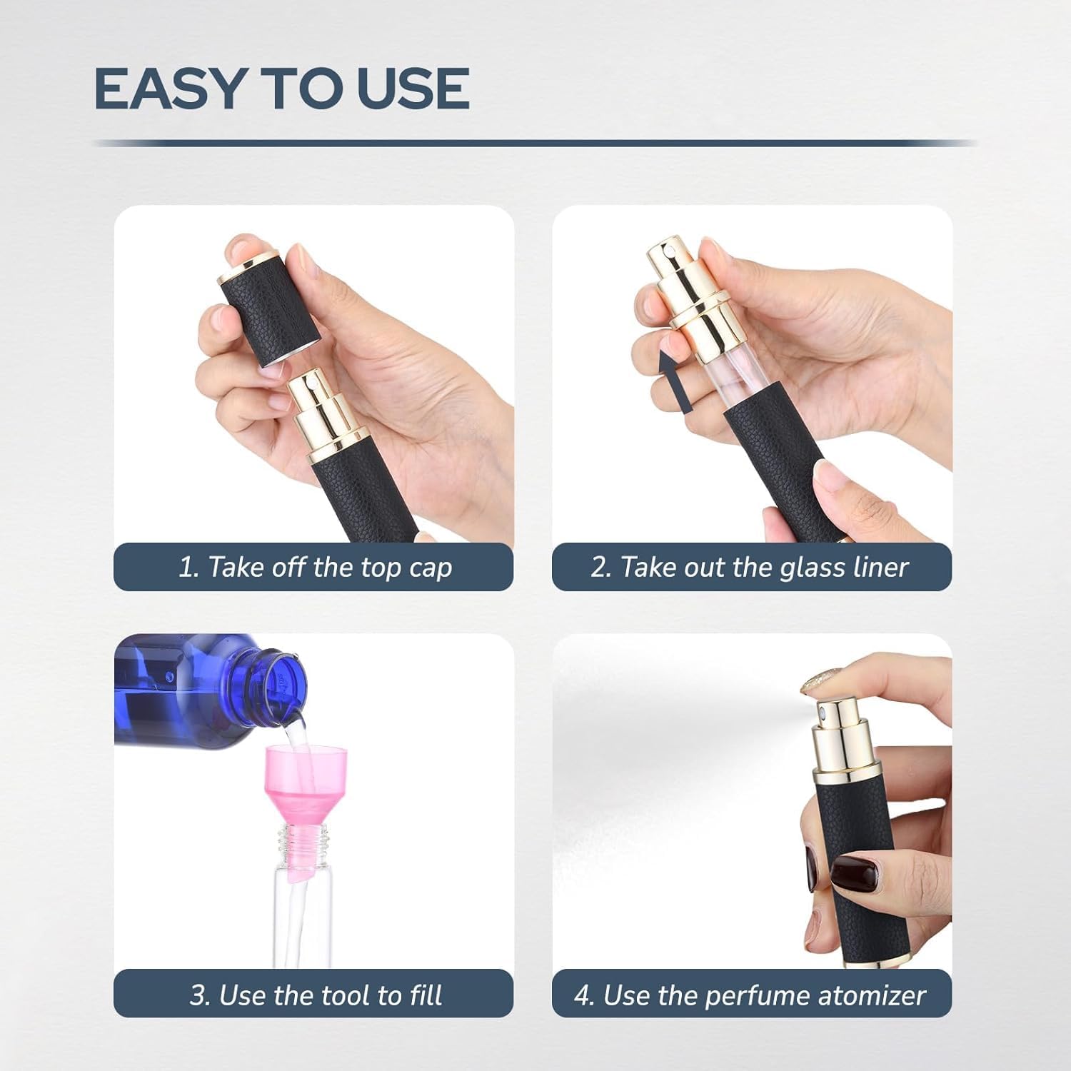 Mini Refillable Perfume Bottle - Perfume Atomizer Travel ulasan dan harga