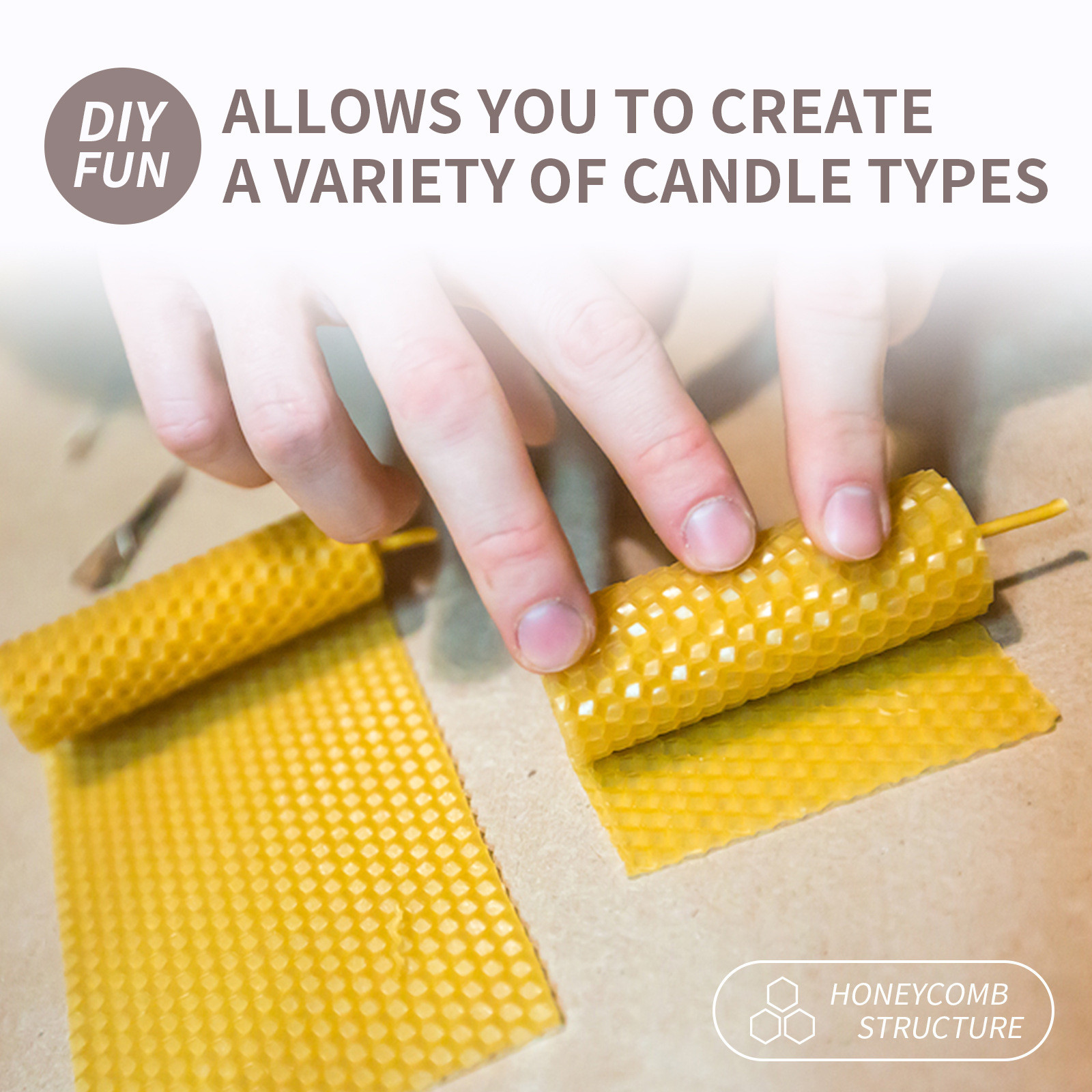 10/20/30pcs Natural Beeswax Sh - Beeswax Taper Candle ulasan dan harga