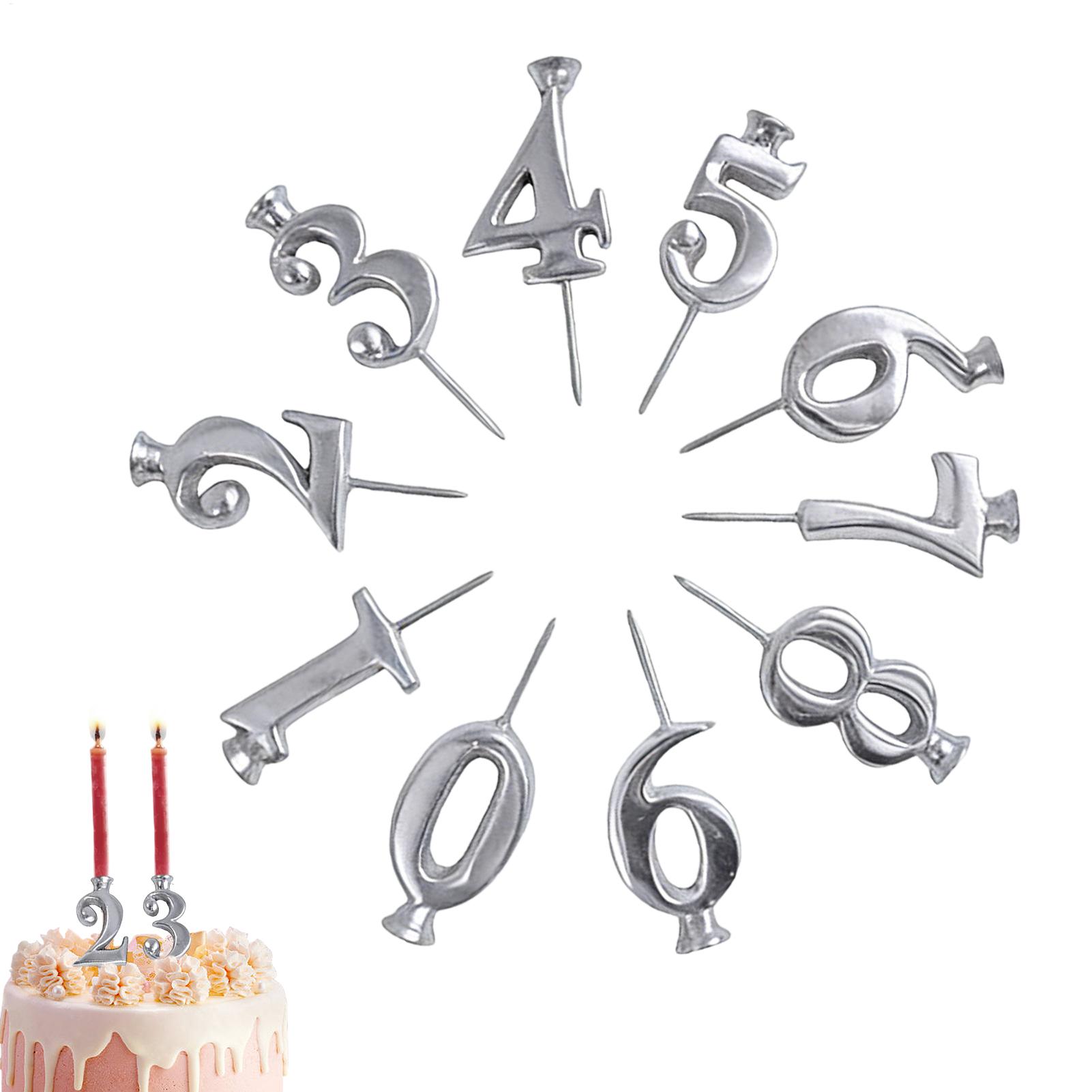 Stainless Steel Number Birthda - Beeswax Taper Candle ulasan dan harga