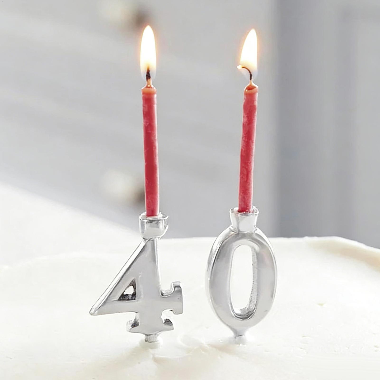 Stainless Steel Number Birthda - Beeswax Taper Candle ulasan dan harga