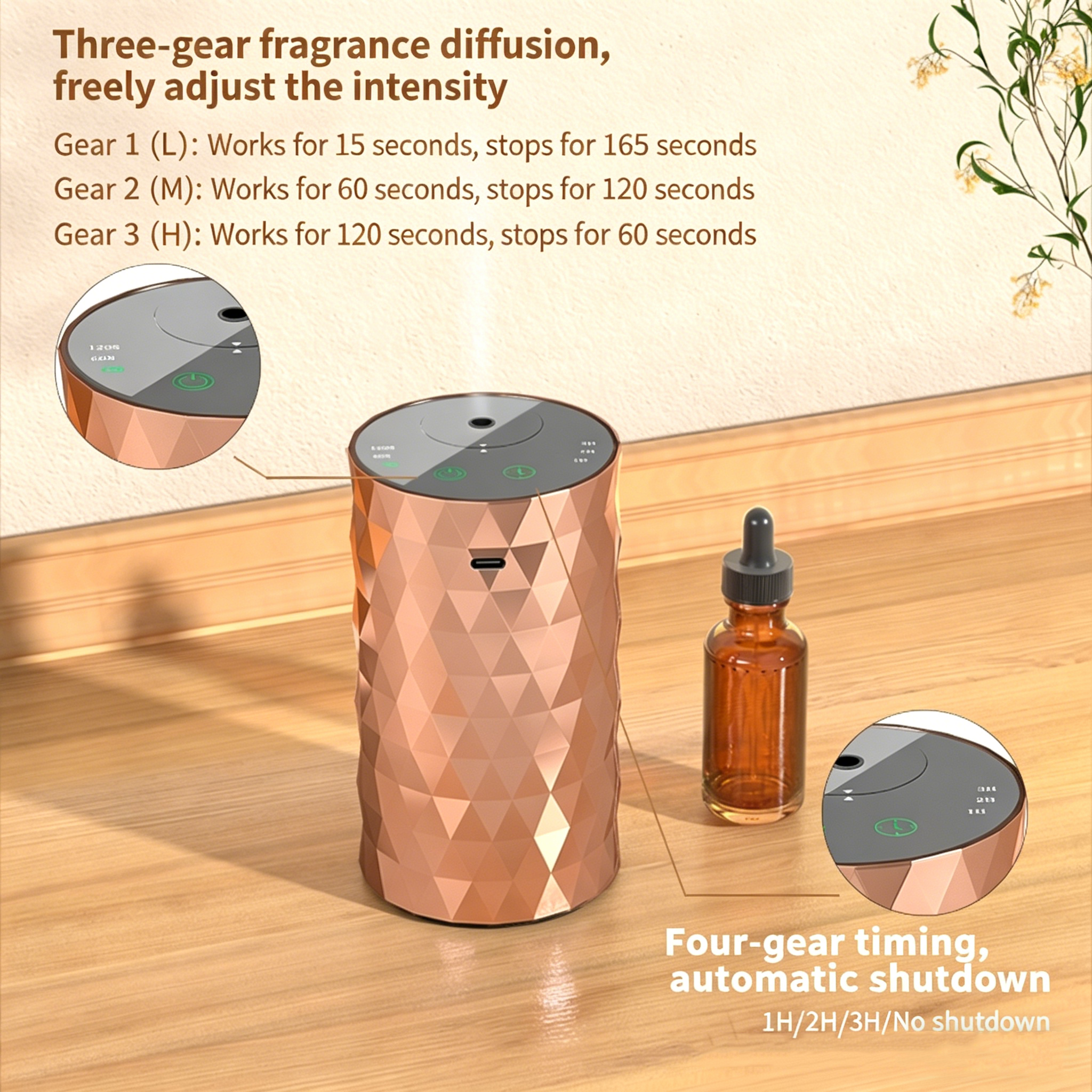 Waterless Essential Oil Diffus - Home Fragrance Brands ulasan dan harga