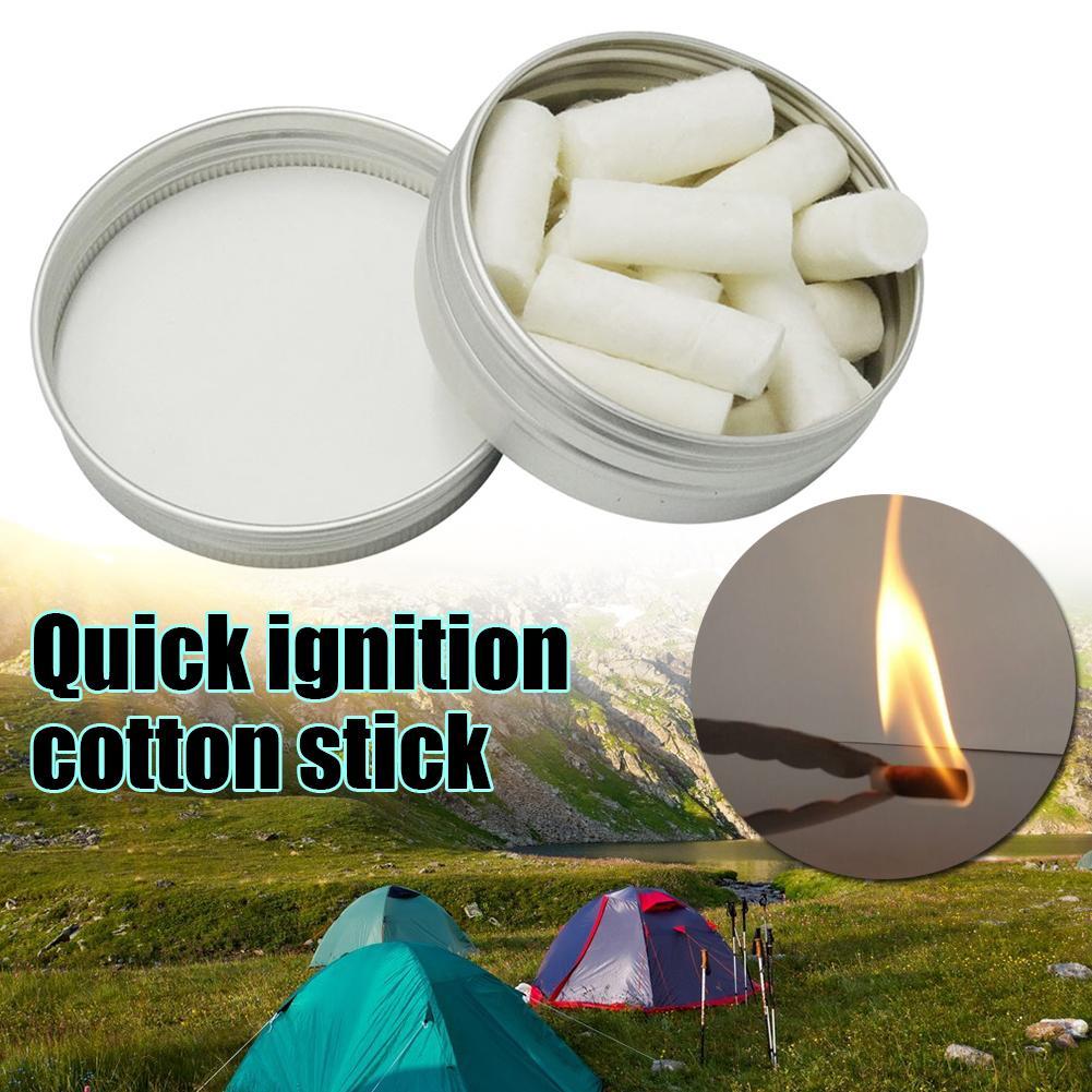 12pcs Outdoor Camping Paraffin - Wax Melt Burner ulasan dan harga