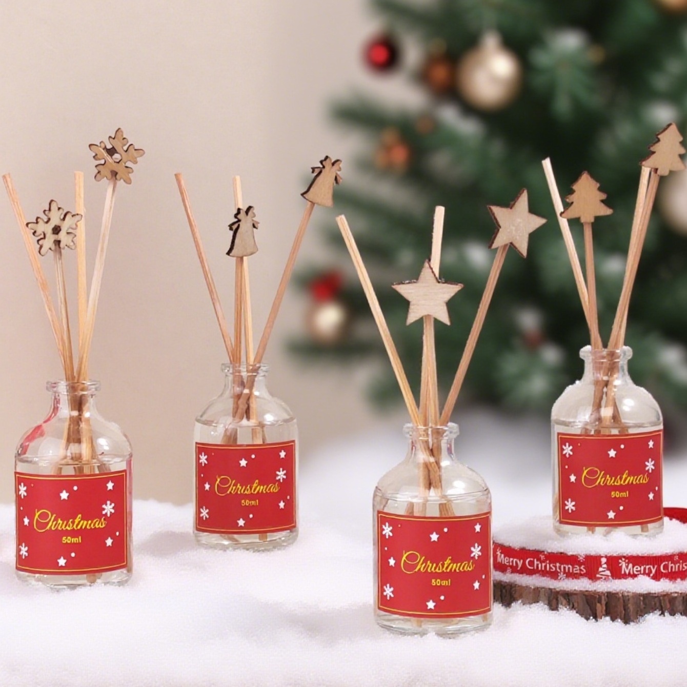 50ml Flameless Home Fragrance  - Home Fragrance Vanilla Reed Diffuser ulasan dan harga