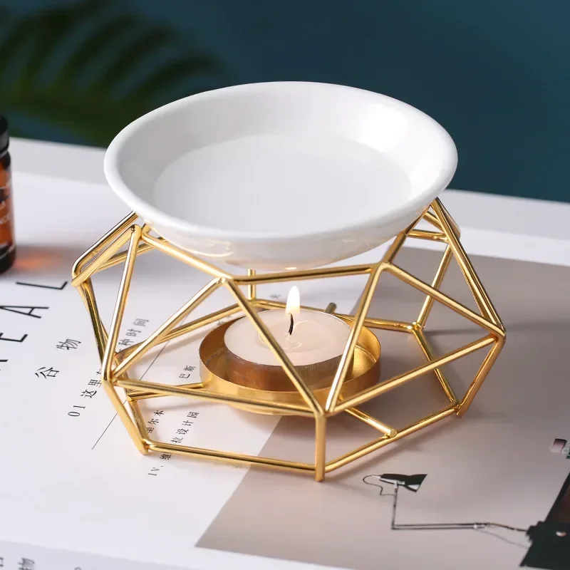 1pcs Romantic Ceramic Tealight - Wax Melt Burner ulasan dan harga