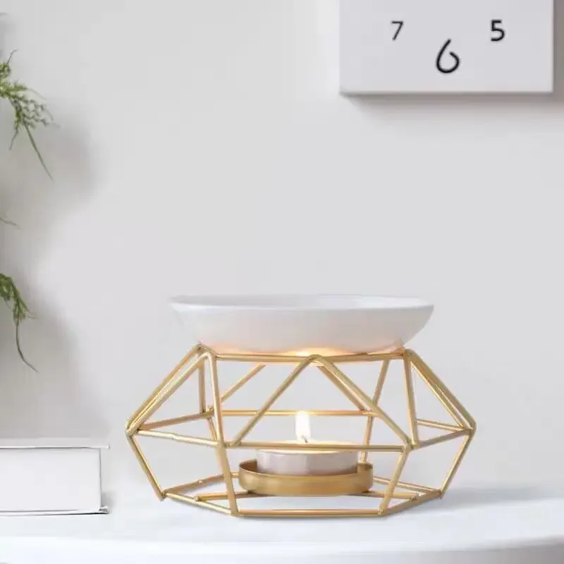 1pcs Romantic Ceramic Tealight - Wax Melt Burner ulasan dan harga